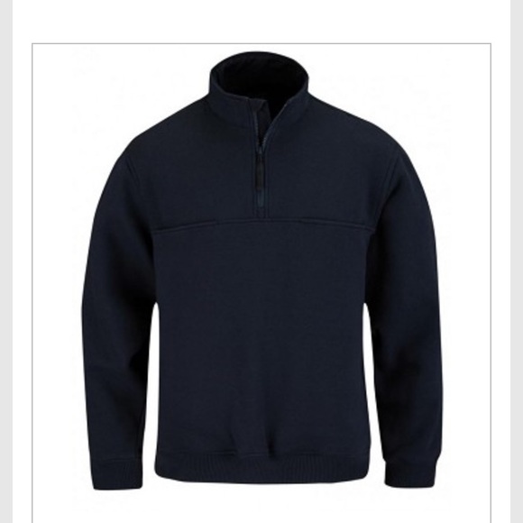 NWT Propper Propper F5484 1/4 Zip Job Shirt Men's Navy Half-Zip Sweatshirt